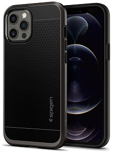 Чехол Spigen Neo Hybrid (ACS01627) для iPhone 12 Pro Max (Gunmetal)