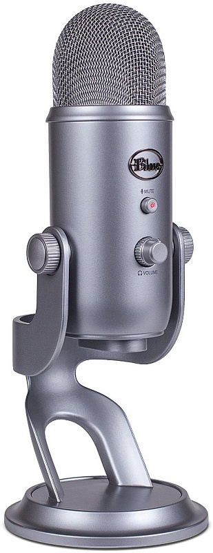 фото Конденсаторный микрофон Blue Microphones Yeti (Cool Grey)