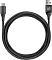 Lenzza Nylon Braided Kevlar Cable Кевларовый кабель Lightning to USB, длина 1,2 м. Цвет черный.
Lenzza Nylon Braided Kevlar Cable /Apple lightning,1.2m - Black