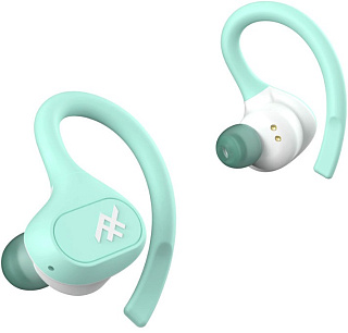 Беспроводные TWS наушники iFrogz Earbud Airtime Sport. Цвет мятный зеленый