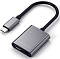 Переходник Satechi (ST-TCACAM) USB-C to USB-C/Mini-Jack (Space Grey)