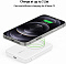 Внешний аккумулятор Belkin Magnetic Wireless 2500mAh (BPD002btWH) для iPhone 12 (White)