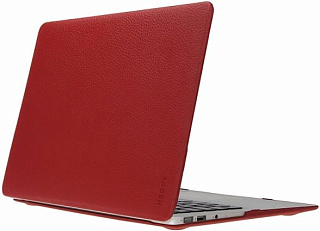 Чехол Heddy Leather Hardshell (HD-N-A-13o-01-09) для MacBook Pro 13'' 2009-2011 (Red)