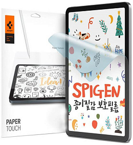 Защитная пленка с эффектом бумаги Spigen Paper Touch (AFL03000) для iPad Pro 12.9&quot; 2018/20/21 (Clear)