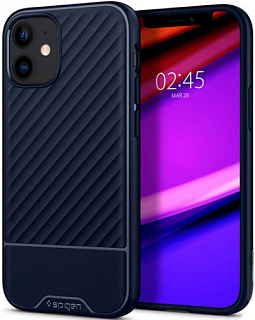 Чехол-накладка Spigen Core Armor (ACS01538) для iPhone 12 mini (Navy Blue)
