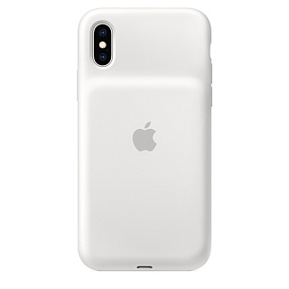 Чехол Apple Smart Battery Case для iPhone XS, белый цвет