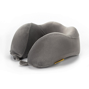 Подушка для путешествий с эффектом памяти Travel Blue Tranquility Pillow, увеличенная (212), цвет серый