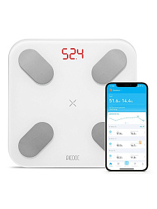 Умные диагностические весы Picooc Mini White V2 (6924917717360), белые
