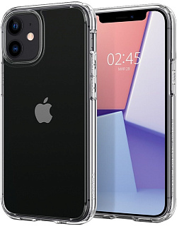 Чехол-накладка Spigen Crystal Hybrid (ACS01520) для iPhone 12/ iPhone 12 Pro (Clear)