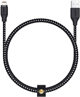 Кабель Aukey MFi Lightning 8 pin Sync and Charging Cable,L=2M*1,черный  LLTS148181