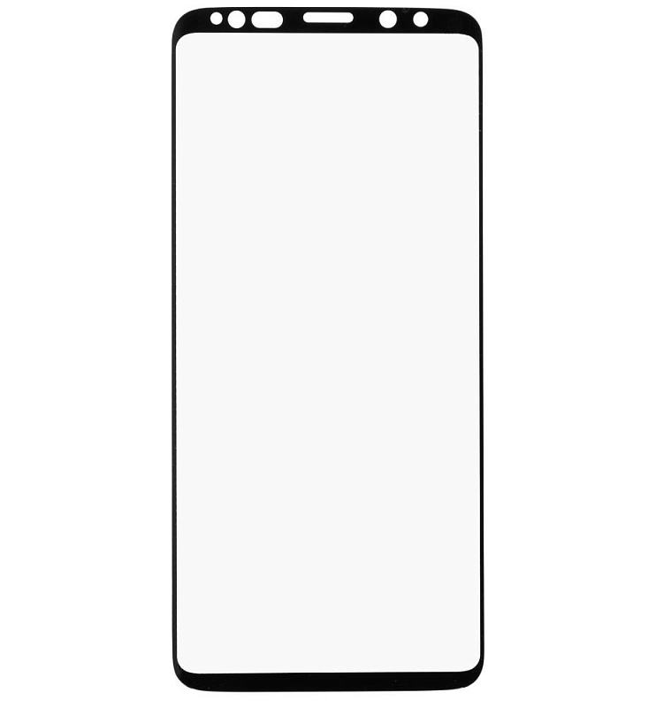 фото Защитное стекло 3D Full Cover Samsung Galaxy S8 Plus черная рамка