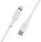 Кабель для iPod, iPhone, iPad Belkin Boost Charge USB-C/Lightning 1m CAA003bt1MWH (White)