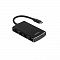Rombica Type-C Hub M6 USB 3.0 Type-C (m) - 1 Type-C (DC IN)HDMI3 Usb 3.0 Type-A (f). Цвет черный