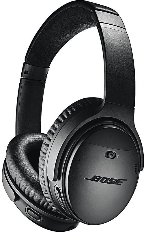 фото Bluetooth-наушники Bose QuietComfort 35 II с микрофоном (Black)