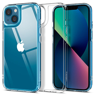 Чехол Spigen Quartz Hybrid (ACS03532) для iPhone 13 (Crystal Clear)