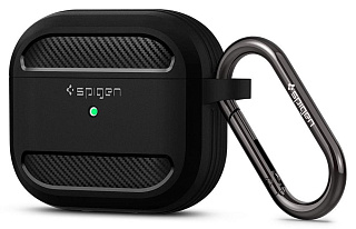 Чехол Spigen Rugged Armor (ASD01978) для AirPods 3 (Black)