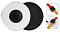 БЗУ COTEetCI WS-17 2IN1 Wireless Charger for APPLE WATCH & iPhone black