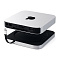 USB док станция с подставкой Satechi Mac Mini Stand & Hub для Mac Mini w/ SSD Enclosure. Цвет: серебристый
