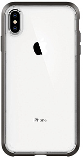 Чехол Spigen Neo Hybrid Crystal, gunmetal - iPhone XS Max