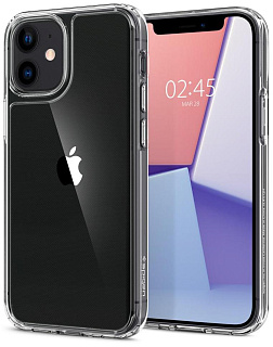 Чехол Spigen Quartz Hybrid (ACS01748) для iPhone 12 Mini (Clear)