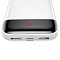 Аккумулятор внешний Baseus Mini Cu Digital Display Power Bank 20000mAh  White