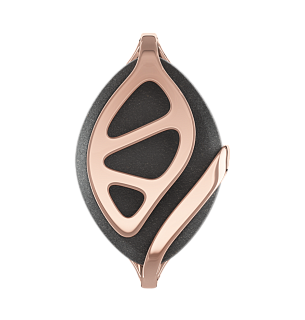 Трекер активности Bellabeat Leaf Urban Rose Gold (HT-20LF-RG-02), цвет черный/розовое золото