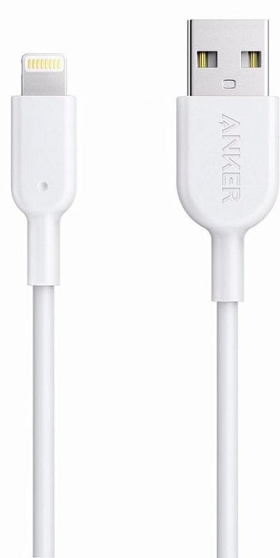 фото Кабель Anker POWERLINE II 10000 перегибов. Кевлар, 0.9м белый