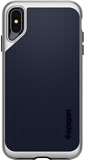 Чехол Spigen Neo Hybrid, silver - iPhone XS Max