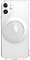 Чехол-накладка SwitchEasy MagCrush для iPhone 12 Pro Max (6.7&quot;). Цвет: прозрачный, серебряный