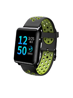 Qumann Смарт часы QSW 02 Black+Green