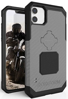 Противоударный чехол-накладка Rokform Rugged Case для iPhone 11 со встроенным магнитом.. Материал: поликарбонат. Цвет: серый