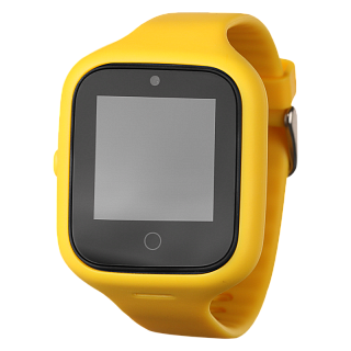 Часы-телефон WOCHI X со встроенным чипом "Москвёнок" Yellow (желтый)