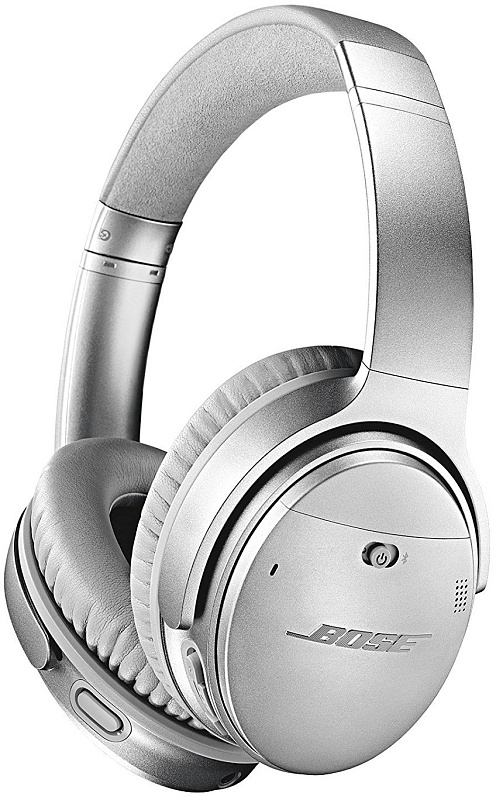 фото Bluetooth-наушники Bose QuietComfort 35 II с микрофоном (Silver)