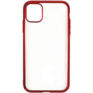 Клипкейс INTERSTEP DECOR NEW MAT Apple iPhone 11 красный