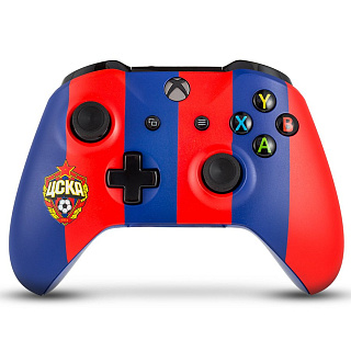 Геймпад для Xbox One ЦСКА &quot;Красно-синий&quot;