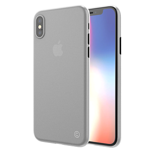 Чехол LAB.C 0.4 для iPhone XS/X. Материал пластик. Цвет черный матовый