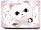 Чехол накладка пластиковая i-Blason для Macbook Pro13 A1706/A1708 Cute kitten pink