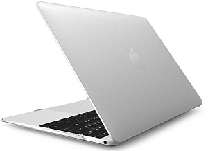 Чехол накладка пластиковая Novelty для Macbook 12  (прозрачный)