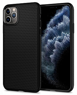 Чехол Spigen Liquid Air, black - iPhone 11 Pro Max