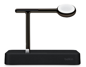 Док-станция Belkin Valet Charge Dock для Apple Watch/iPhone (Black)