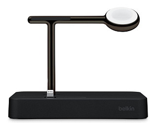 Док-станция Belkin Valet Charge Dock для Apple Watch/iPhone (Black)