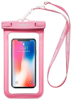 Чехол Spigen Velo A600 Waterproof Phone Case, pink