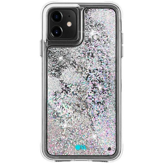 Чехол Case-Mate Waterfall для iPhone 11. Цвет прозрачный белый