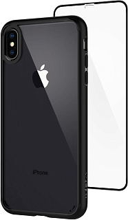 Чехол Spigen Ultra Hybrid 360, black - iPhone XS Max