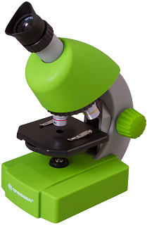Микроскоп Bresser Junior 40x-640x, зеленый 70124