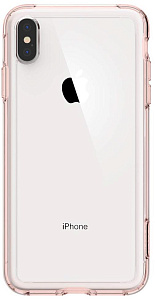 Чехол Spigen Crystal Hybrid, rose cr. - iPhone XS Max