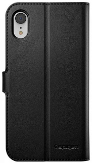 Чехол Spigen Wallet S, black - iPhone XR