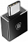 Адаптер Baseus USB/USB-C CATJQ-B01 (Black)