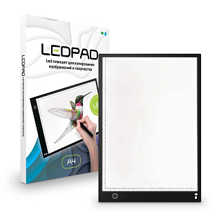 Планшет c LED подсветкой Назад К Истокам "LEDPAD" (LEDPB), черный