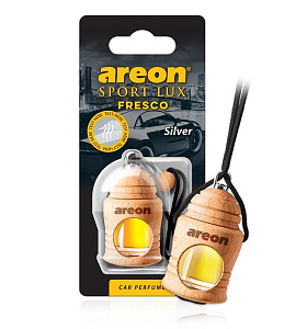 Автомобильный ароматизатор AREON FRESCO SPORT LUX FSL02 (704-051-L02) Silver, Серебро